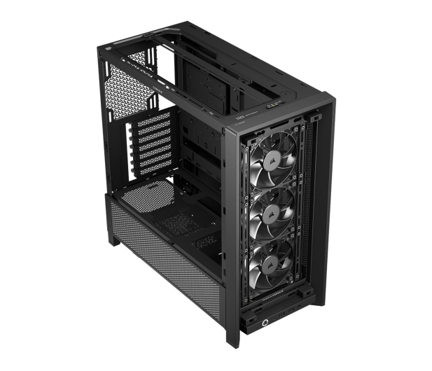 CORSAIR FRAME 4000D RS Black - 1316259 - zdjęcie 2